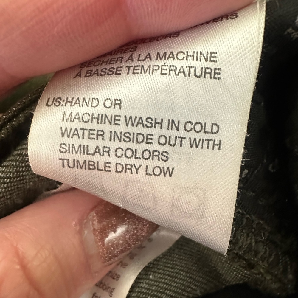Articles Of Society Women's Military Green Skinny Jeans Size 29 - Picture 5 of 5
